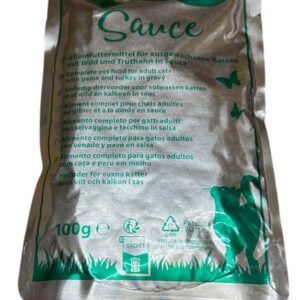 Katzenfutter Stückchen in Soße mit Rind & Leber 100g.jpg