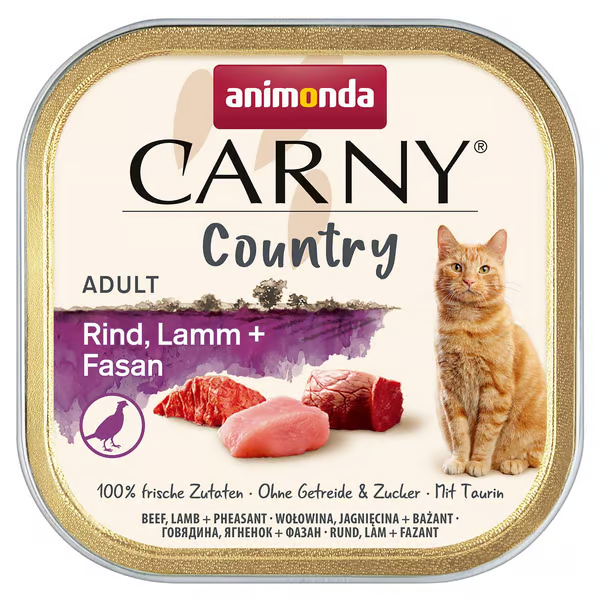 Animonda CARNY Katzenfutter Rind, Lamm, Fasan 16x100g - 1.png