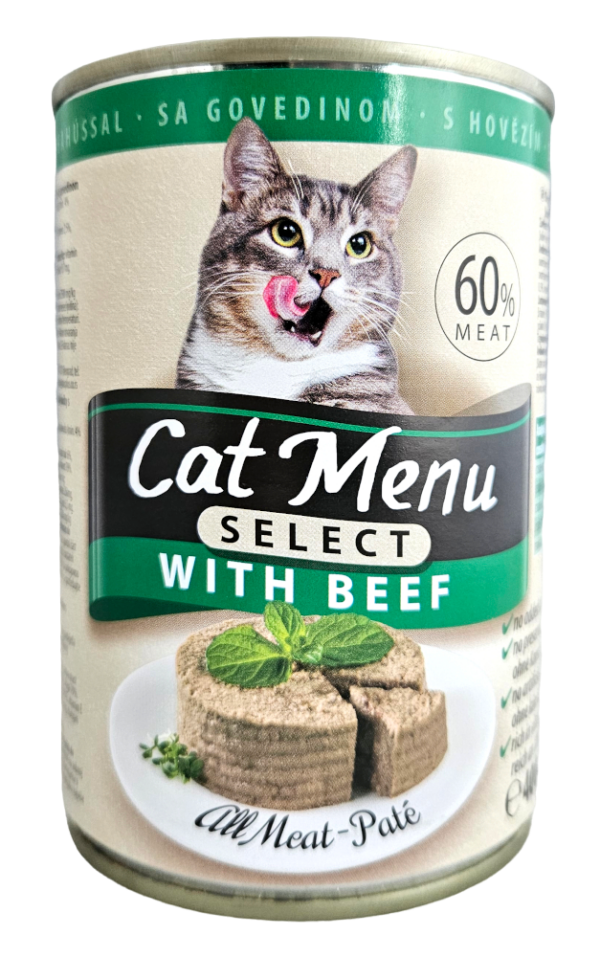 Cat Menü Select Premium Katzenfutter Pastete 60% Fleisch Rind 400g.jpg