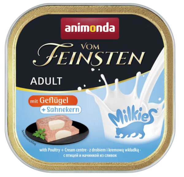 Animonda Katzenfutter Milkies Geflügel mit Sahnekern 32x100g.jpg
