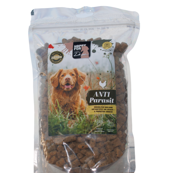 HAPPY FOR Hundesnack Anti Parasit - Huhn 800g - 1.png